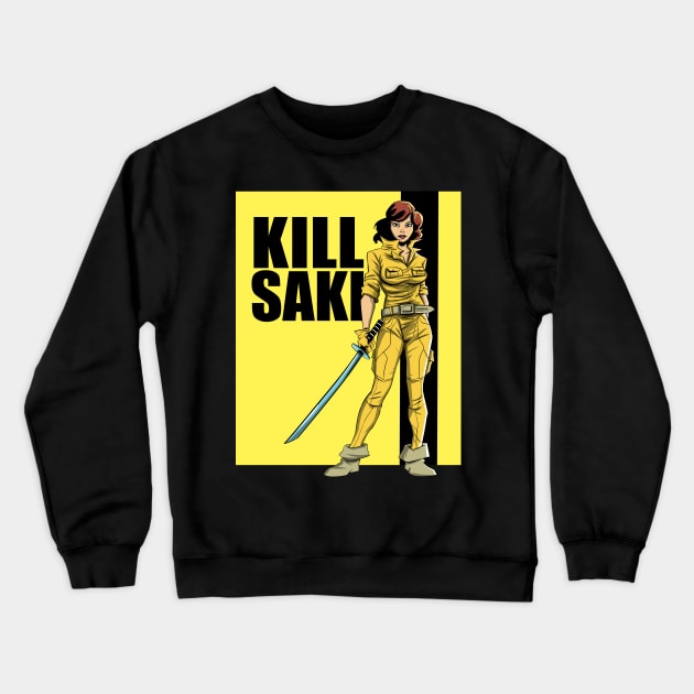 Kill Oroku Saki Crewneck Sweatshirt by Zascanauta